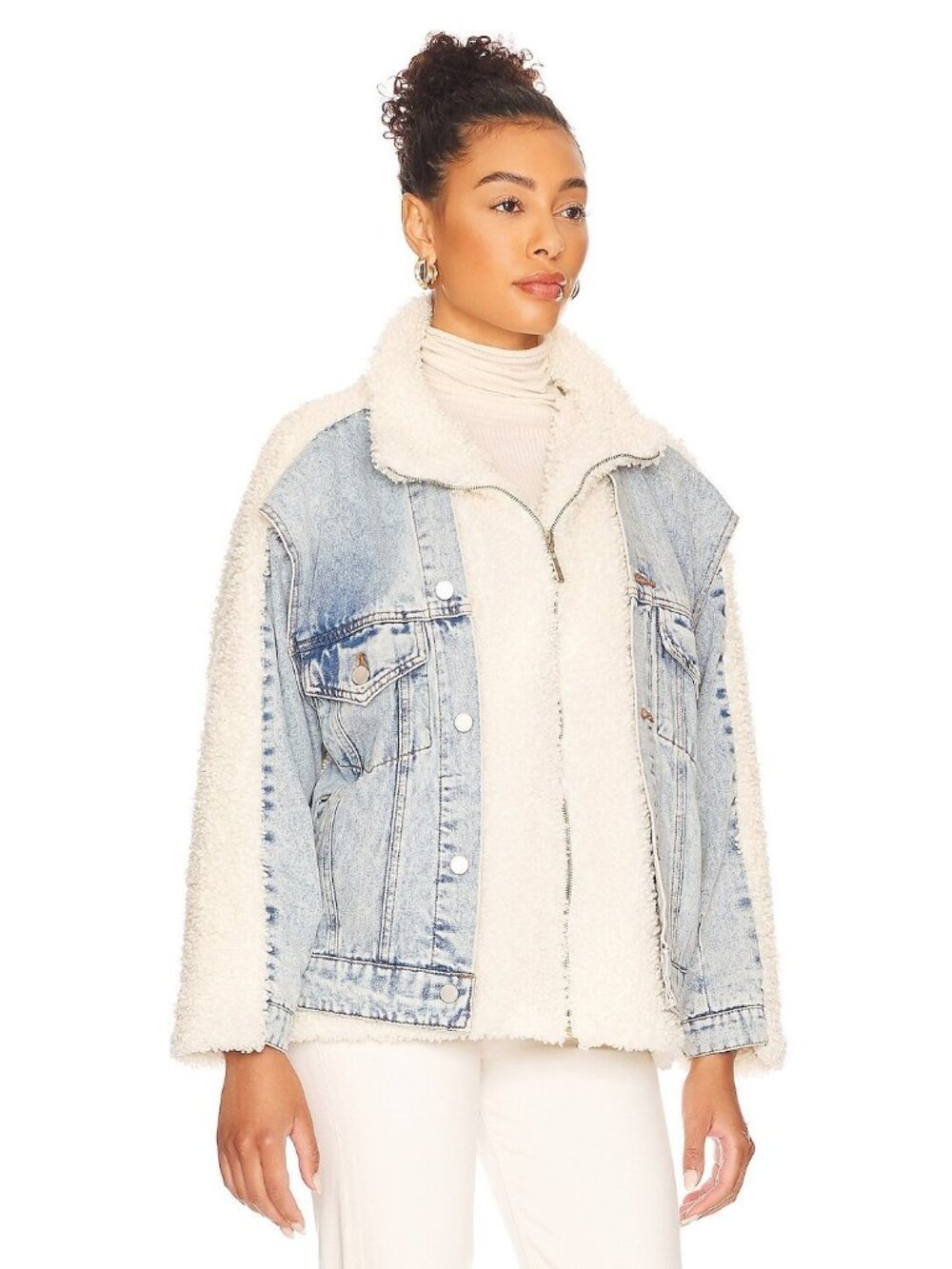 BLANKNYC Denim Jacket in Bear Hug - Picture 3 of 5